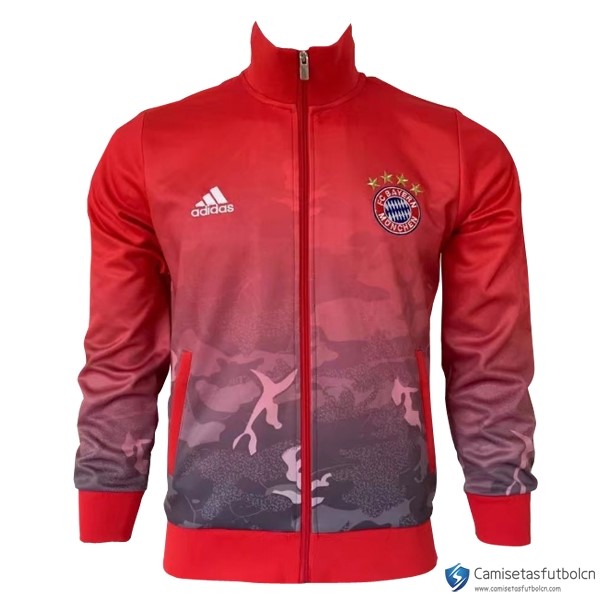 Chaqueta Bayern Munich 2017-18 Rojo Gris